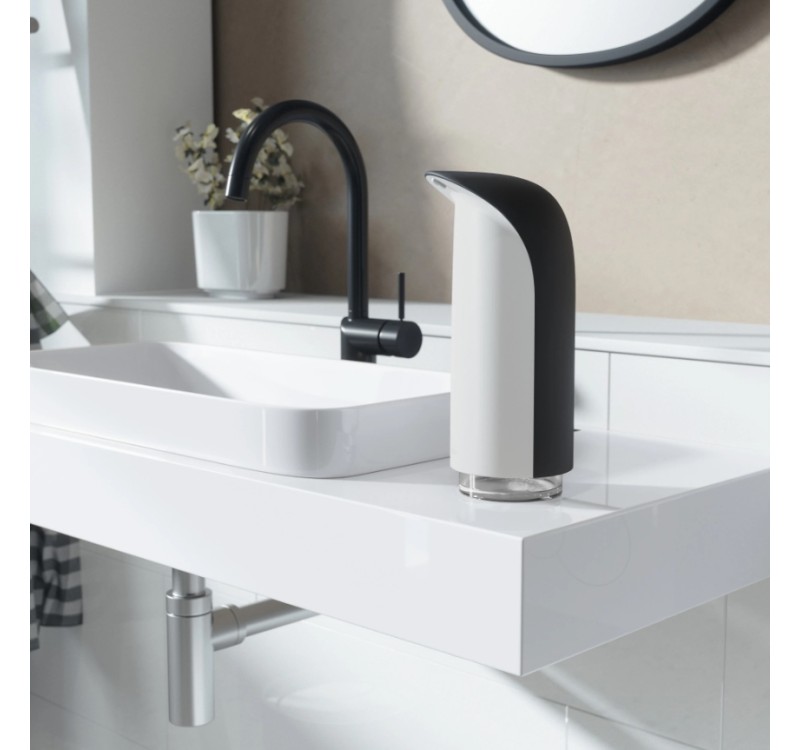 UMBRA dozownik do mydła EMPEROR czarno biały