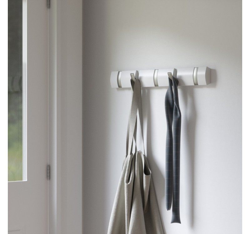 UMBRA wieszak na ubrania FLIP 5 biały