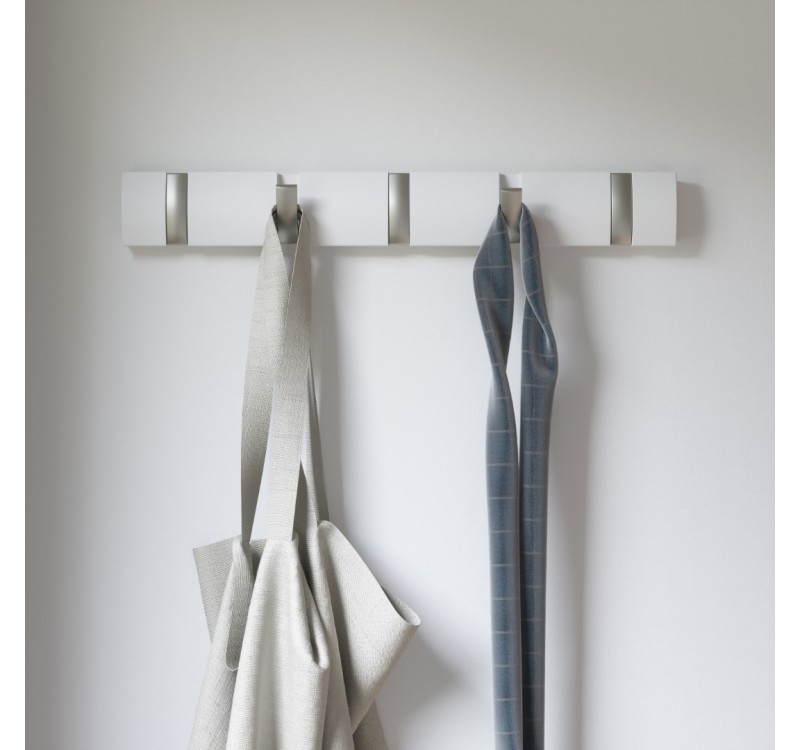 UMBRA wieszak na ubrania FLIP 5 biały