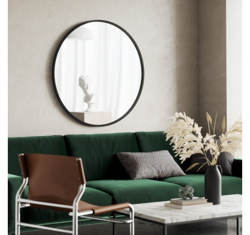 UMBRA lustro wiszące HUB 94 cm czarne