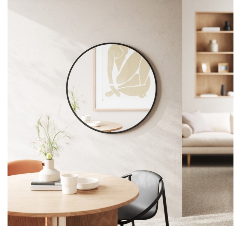 UMBRA lustro wiszące HUB 94 cm czarne
