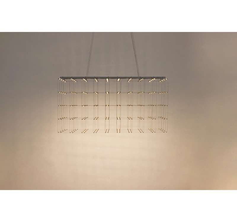 Lampa wisząca CONSTELLAR - LED, stal szczotkowana