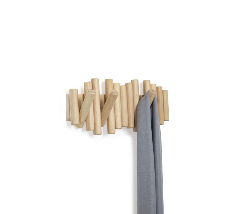 UMBRA wieszak na ubrania PICKET RAIL naturalny