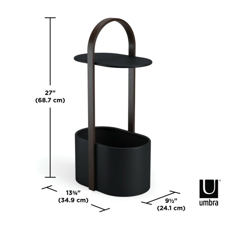 UMBRA stolik kawowy BELLWOOD czarny orzech