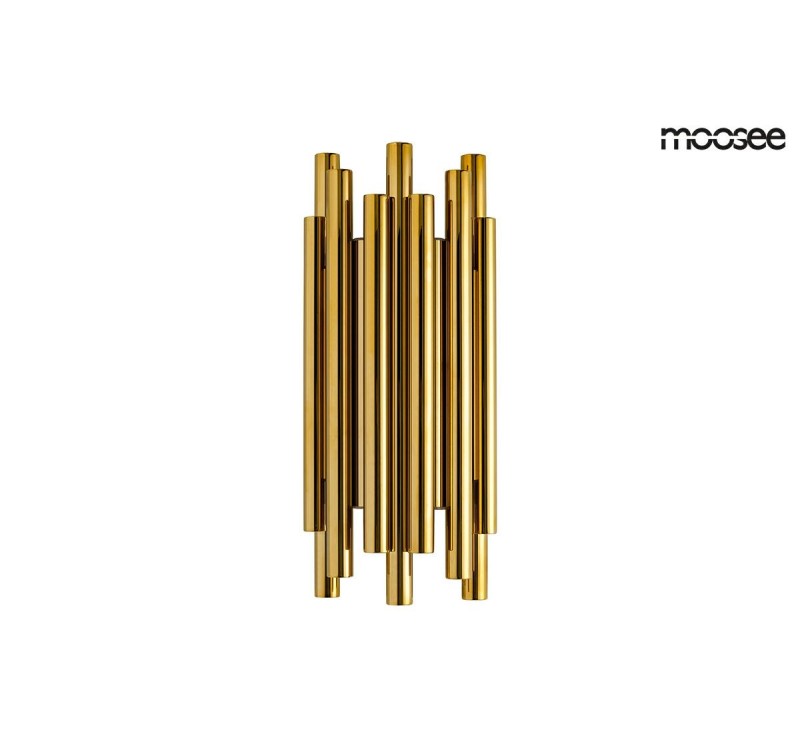 MOOSEE lampa ścienna ORGANO złota