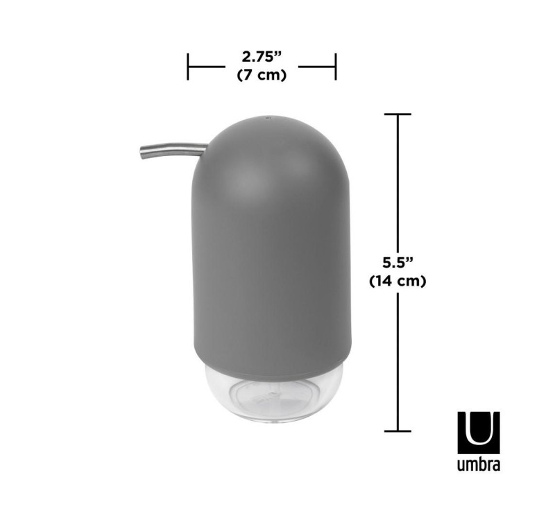 UMBRA dozownik do mydła TOUCH - szary