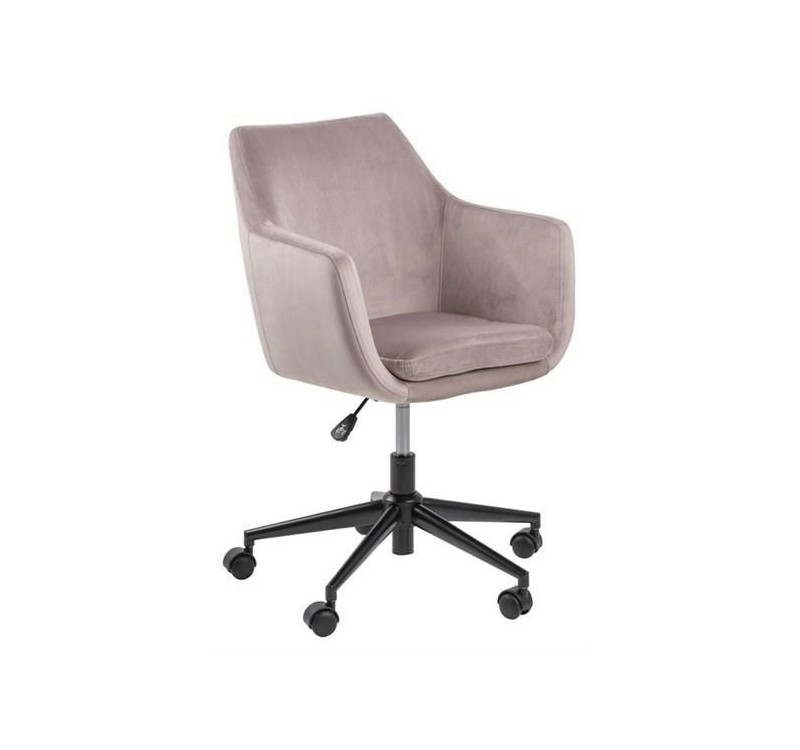 ACTONA fotel biurowy NORA  - brudny róż