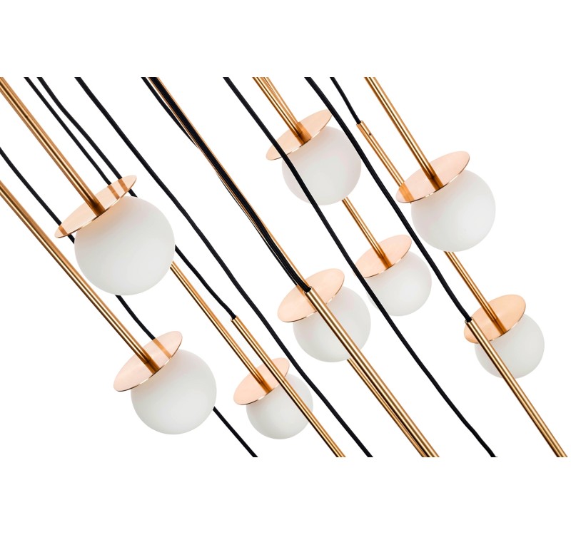 Lampa wisząca CANNON DISC 16 miedziana