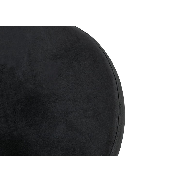 Fotel GABBIA STAND złoty z podnóżkiem