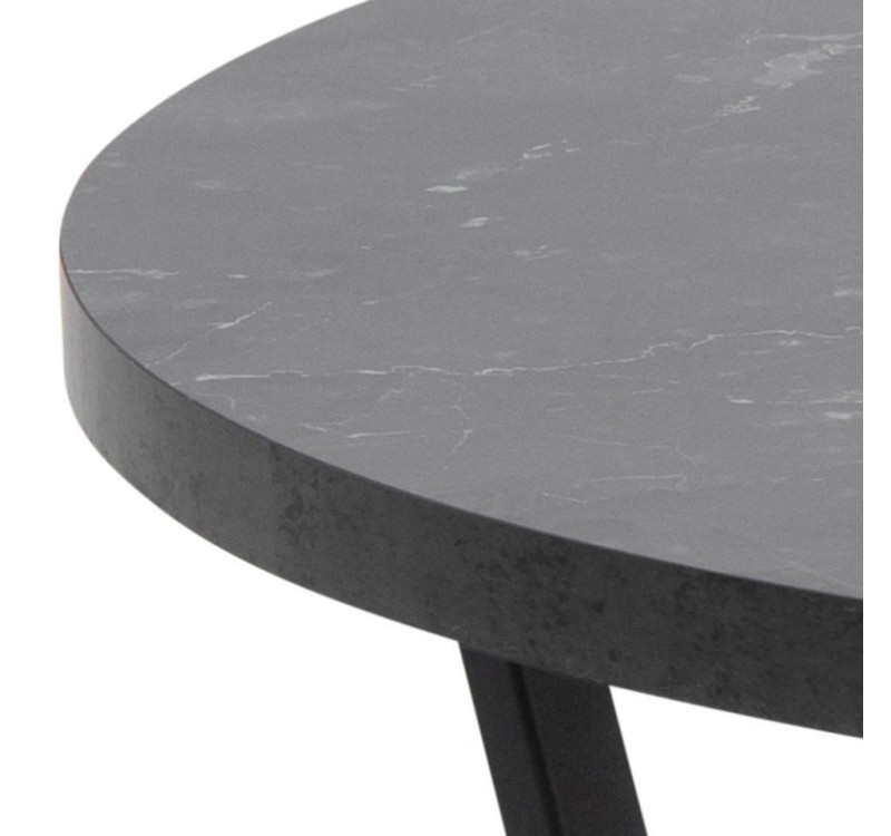 ACTONA stół AMBLE 77 czarny