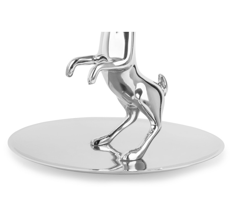 KARE patera / etażerka BUNNY srebrna