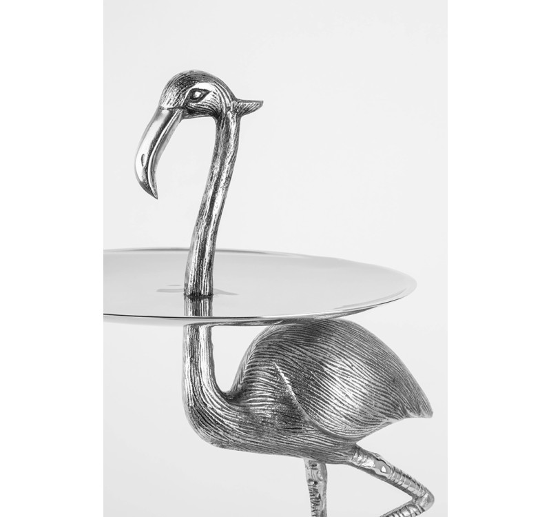 KARE patera / etażerka FLAMINGO srebrna