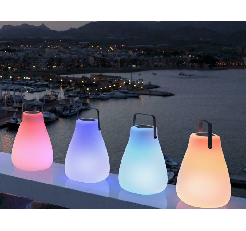 NEW GARDEN lampa przenośna KURBY 38  BATTERY SOLAR SMARTECH