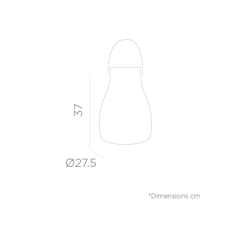 NEW GARDEN lampa przenośna KURBY 38  BATTERY SOLAR SMARTECH