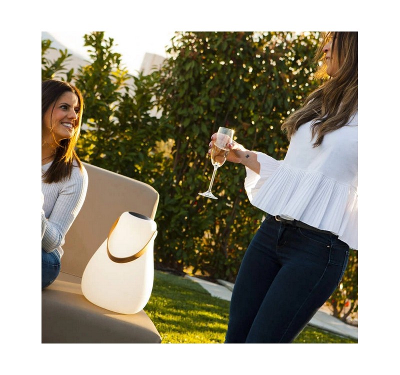 NEW GARDEN lampa przenośna KURBY 38  BATTERY SOLAR SMARTECH