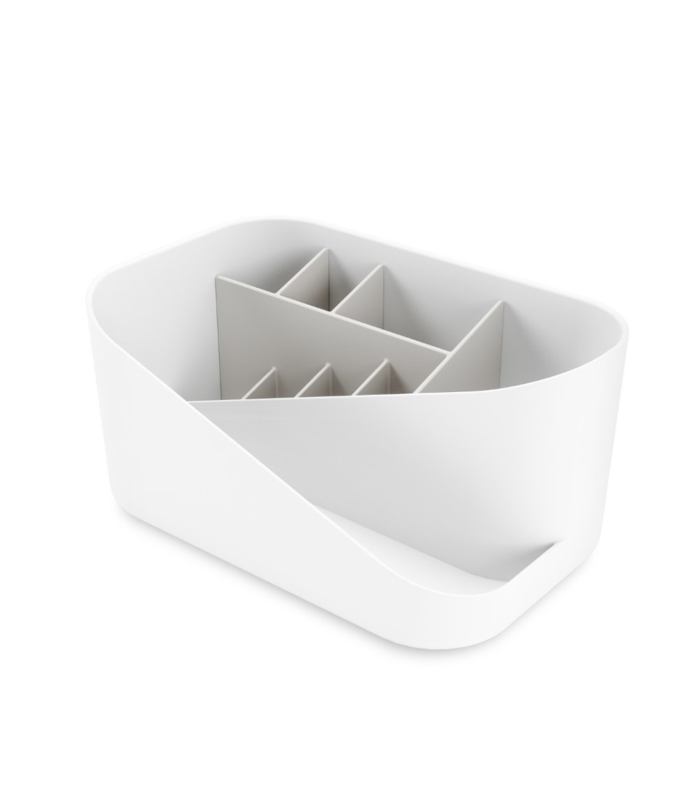 UMBRA organizer kosmetyków GLAM biało-szary