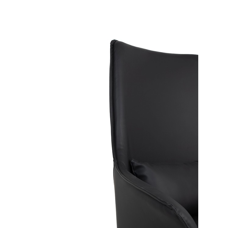 Fotel VICTOR czarny PU