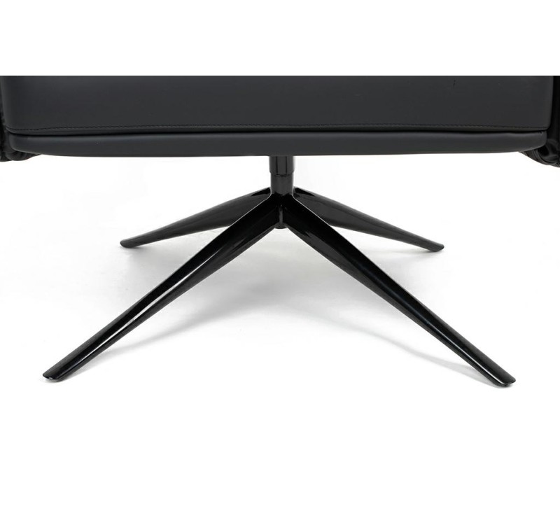 Fotel VICTOR czarny PU