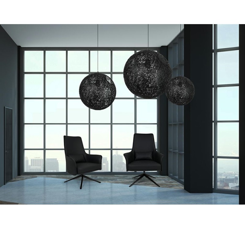 Fotel VICTOR czarny PU