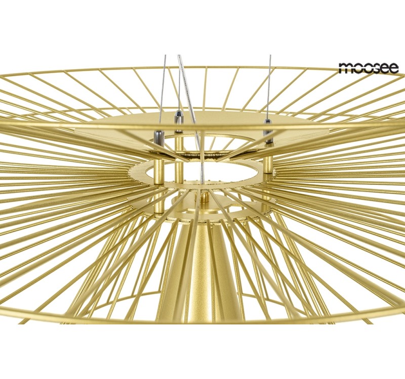 MOOSEE lampa wisząca SESTO złota