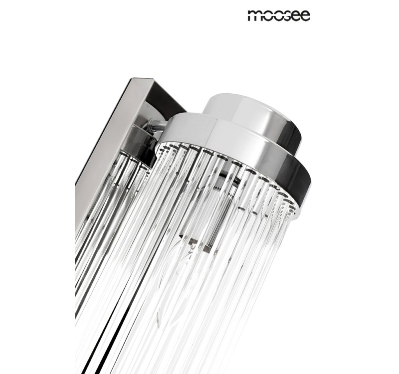 MOOSEE lampa ścienna COLUMN 60 srebrna