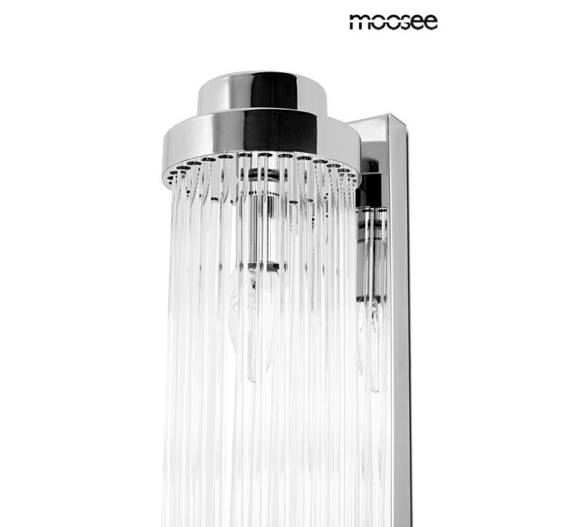 MOOSEE lampa ścienna COLUMN 60 srebrna