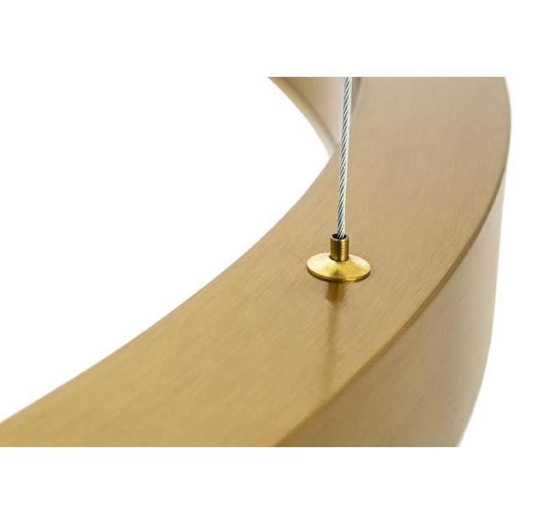 MOOSEE lampa wisząca RING 60 + 80 + 80    złota na jednej podsufitce