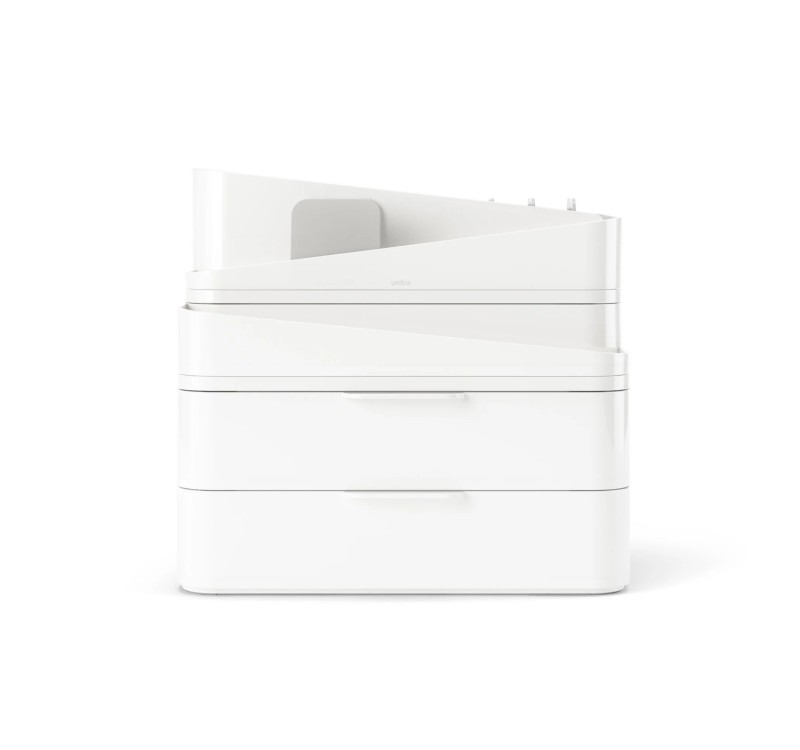 UMBRA organizer kosmetyków GLAM LARGE biały