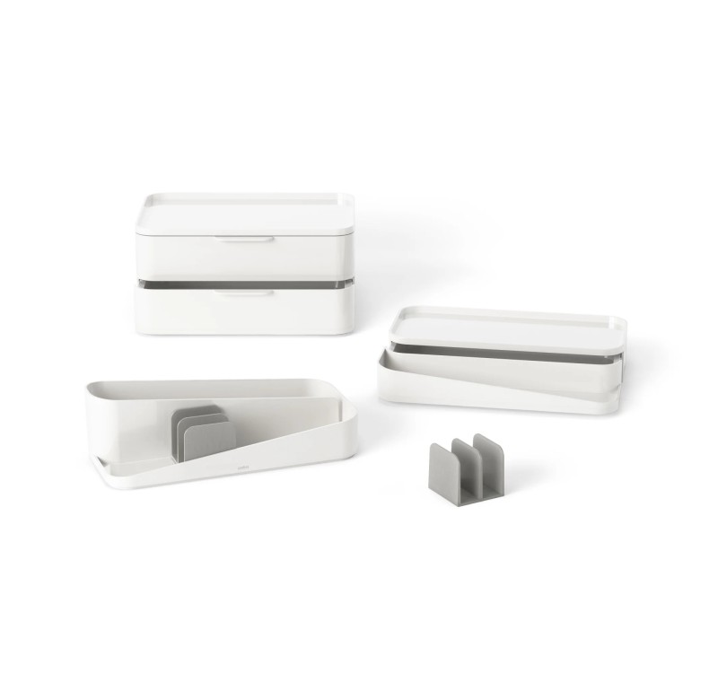 UMBRA organizer kosmetyków GLAM LARGE biały