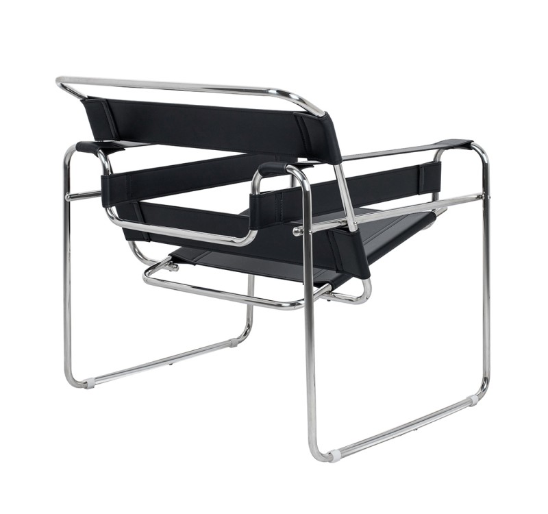 Fotel IVAN czarny - ekoskóra