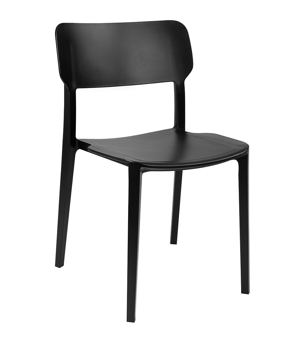 Krzesło AGAT PREMIUM czarne - polipropylen