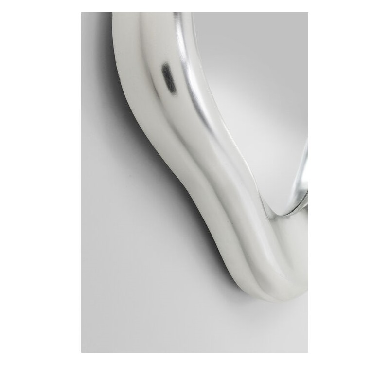 KARE lustro ścienne HOLOGRAM 119x76 cm srebrne