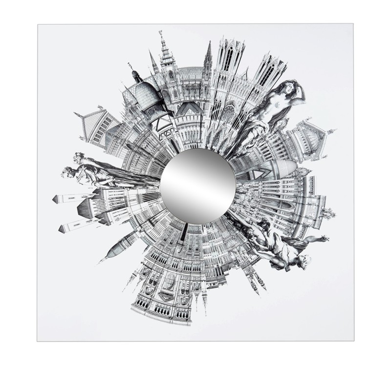 Obraz CRAZY WORLD 180x180 cm