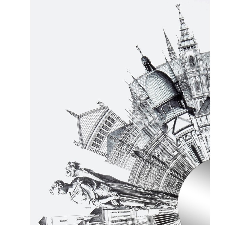 Obraz CRAZY WORLD 180x180 cm