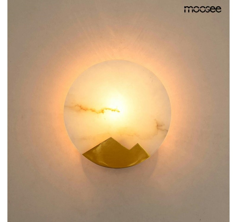 MOOSEE lampa ścienna LUXIO złota
