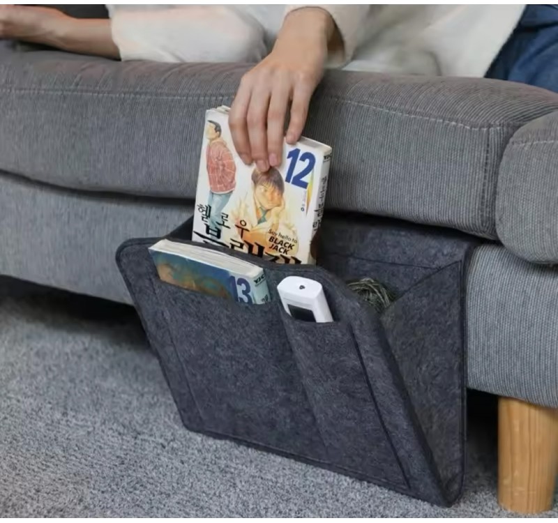 Organizer - schowek filcowy SHP NUDE      brązowy