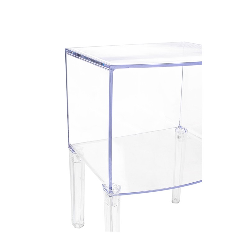 Szafka nocna VISION  transparentna - poliwęglan