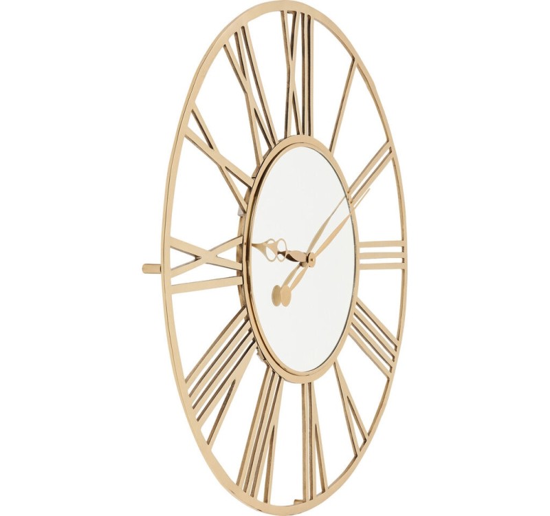 KARE zegar GIANT 120 złoty