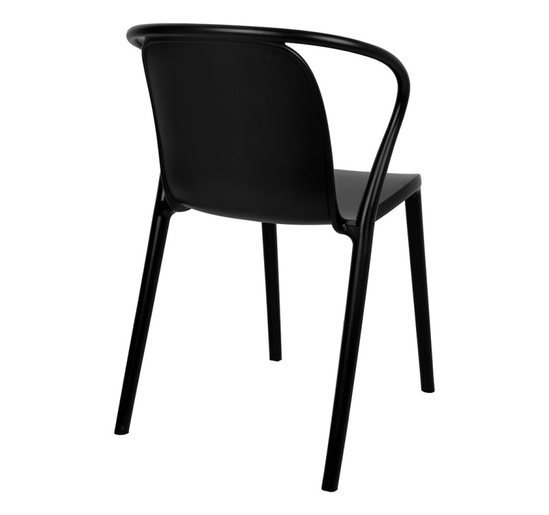 Krzesło SPARKS czarne - polipropylen
