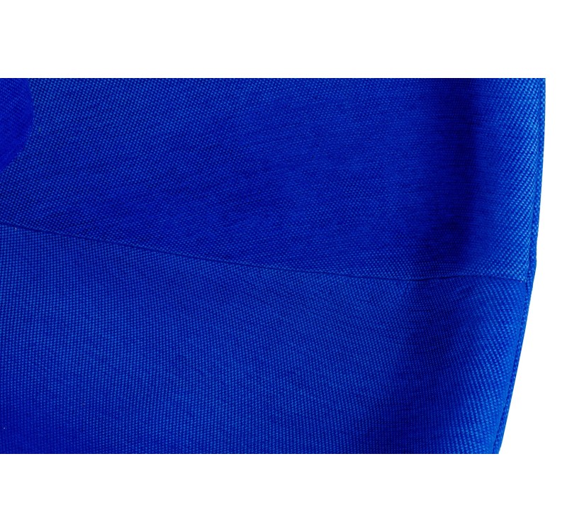 Fotel BALL biało-niebieski - włókno szklane