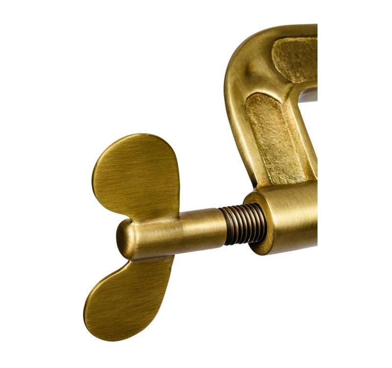 Lampa wisząca VICE mosiądz - metal, szkło