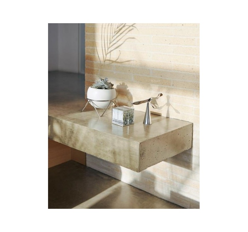 UMBRA doniczki POTSY - biały, srebrny