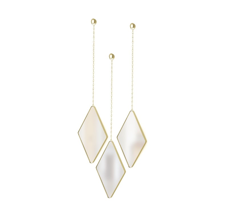 UMBRA lustra DIMA DIAMOND złote