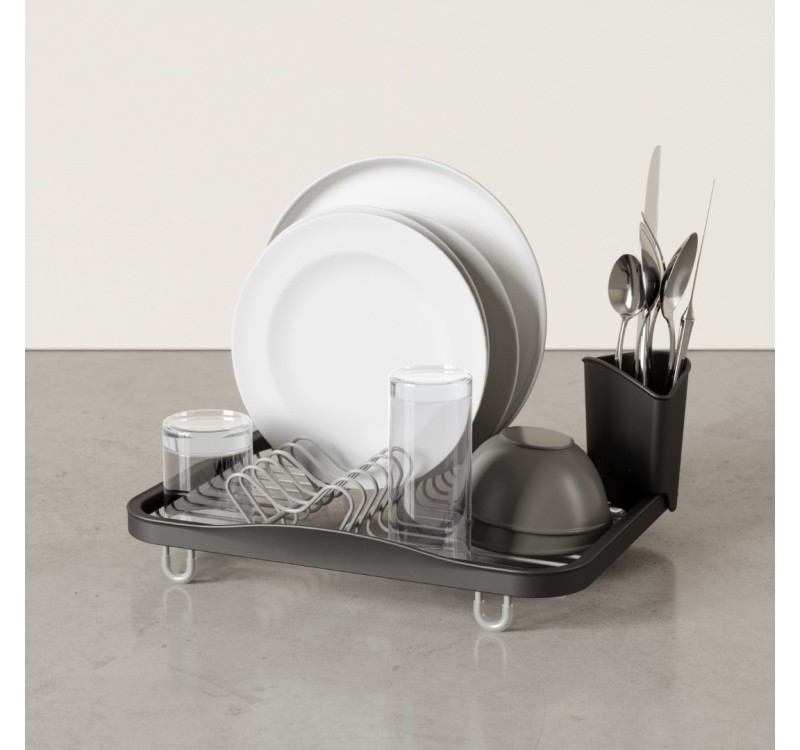 UMBRA ociekacz do naczyń SINKIN -czarny,nikiel