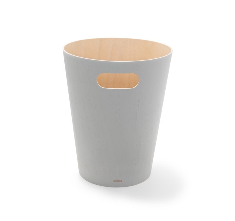 UMBRA kosz na śmieci WOODROW - gray