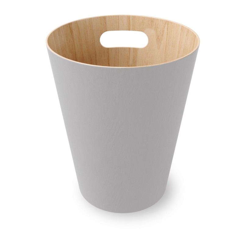 UMBRA kosz na śmieci WOODROW - gray