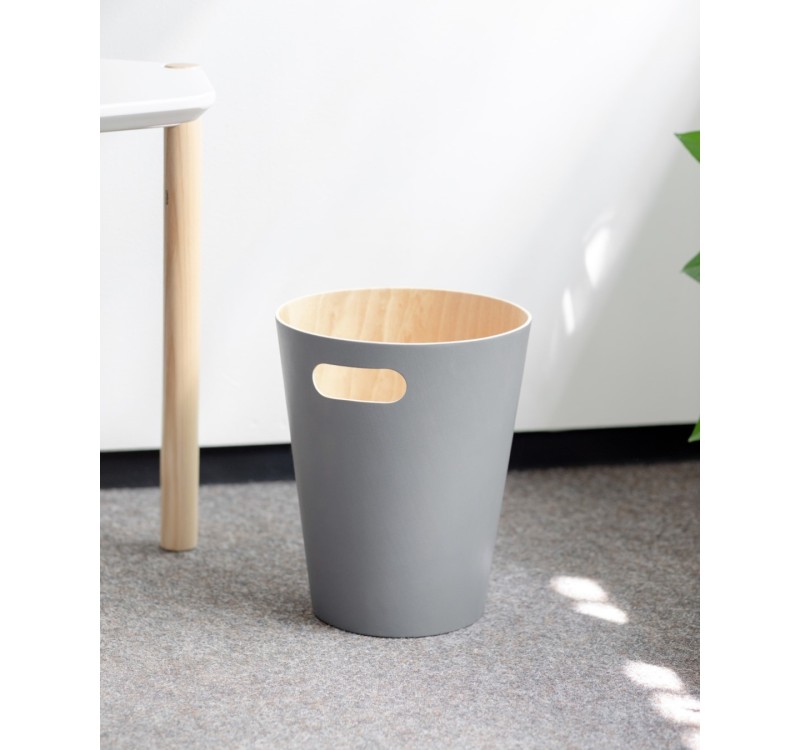 UMBRA kosz na śmieci WOODROW - gray