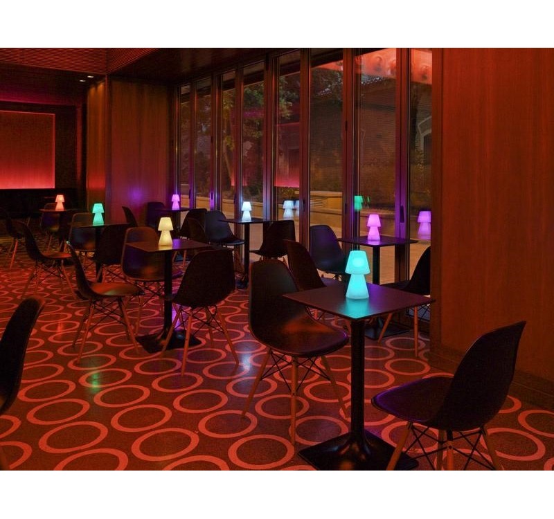 NEW GARDEN lampa LOLA 45 BATTERY biała