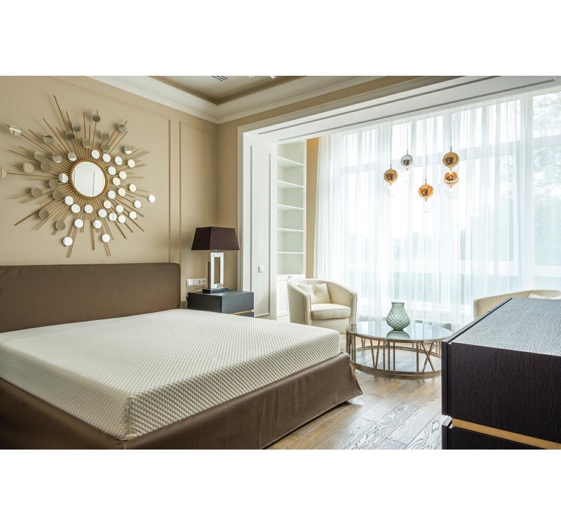 Stolik TIME ROMAN - szło, polerowana stal nierdzewna