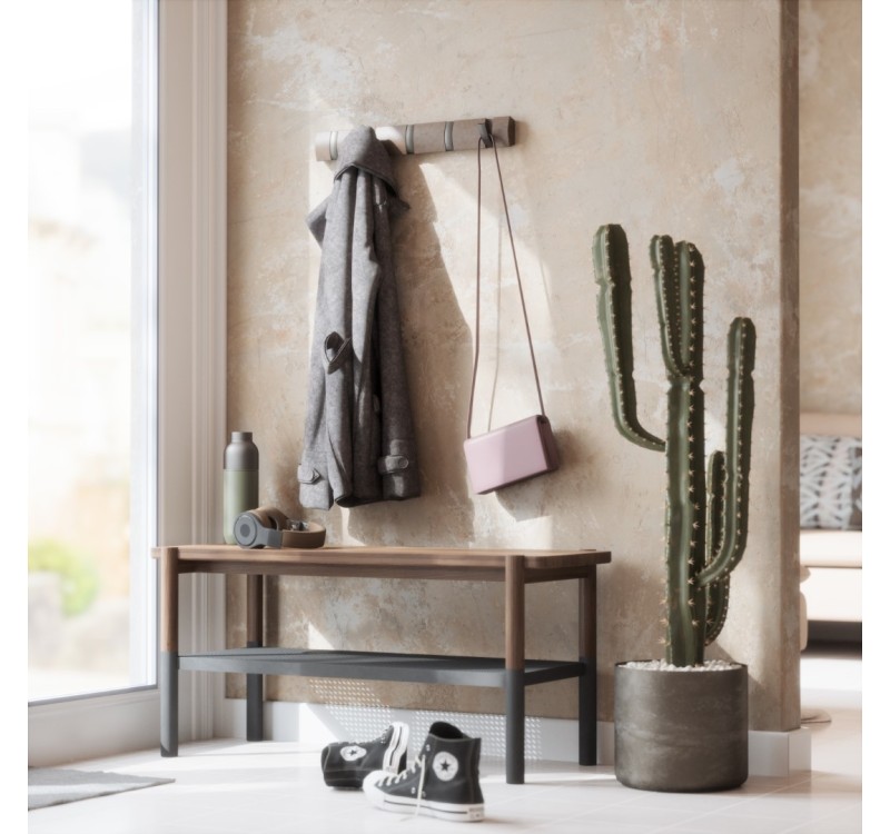 UMBRA wieszak na ubrania FLIP 5 szary